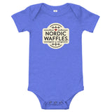 Baby Onesie - Nordic Waffles