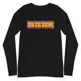 Long Sleeve T-Shirt (Two-sided) - Big Fat Bacon