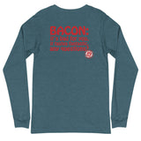 Long Sleeve T-Shirt (Two-sided) - Big Fat Bacon