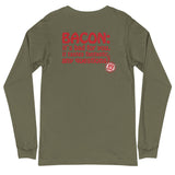 Long Sleeve T-Shirt (Two-sided) - Big Fat Bacon