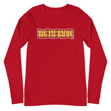 Long Sleeve T-Shirt (Two-sided) - Big Fat Bacon