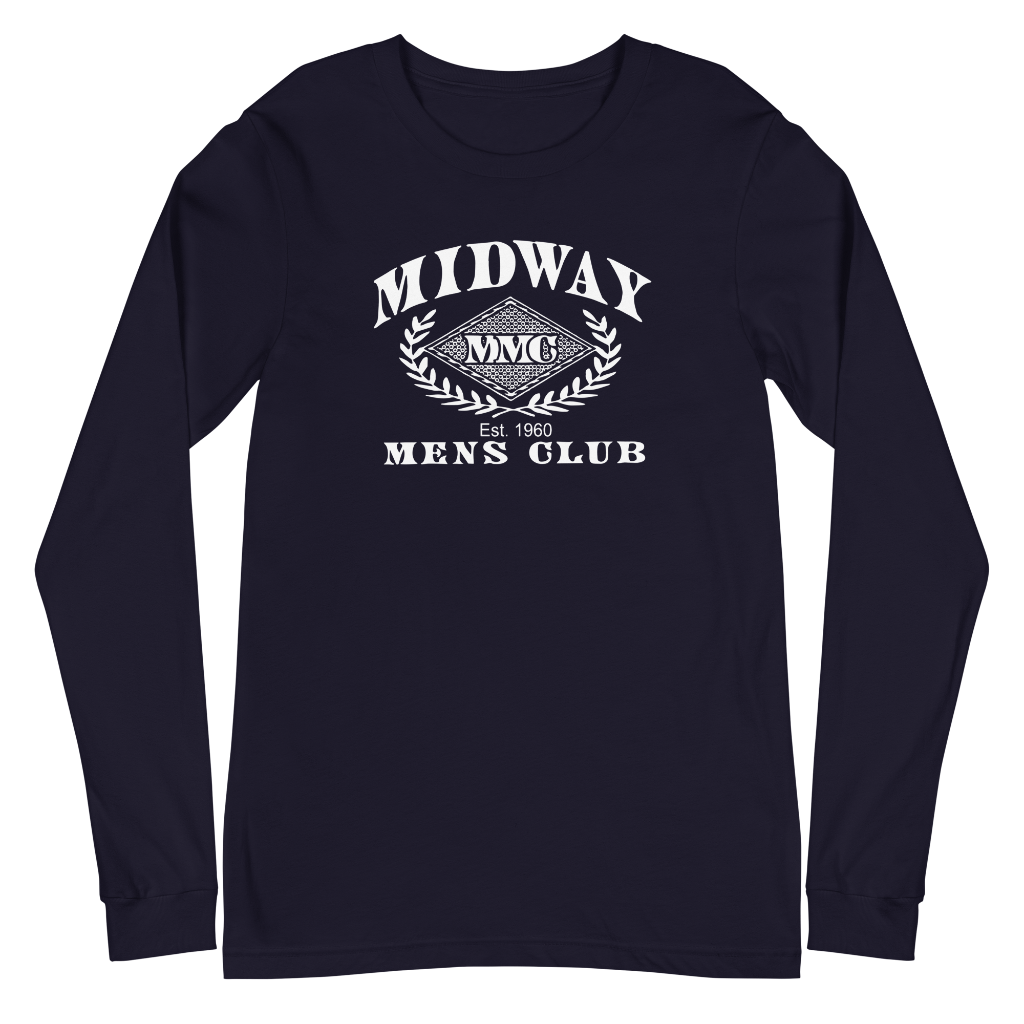 Long Sleeve T-Shirt - Midway Mens Club – Love The Fair Long Sleeve T-Shirt - Midway Mens Club – Love The Fair