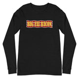 Long Sleeve T-Shirt (Two-sided) - Big Fat Bacon