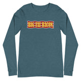 Long Sleeve T-Shirt (Two-sided) - Big Fat Bacon